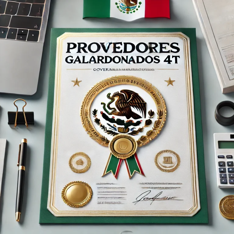 Proveedores Galardonados 4T