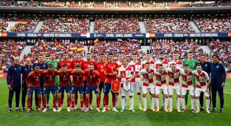 España - Croacia.