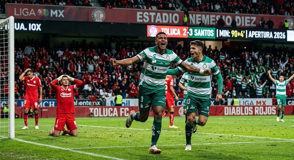 Toluca vs Santos