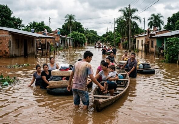 Inundación Paraguay.