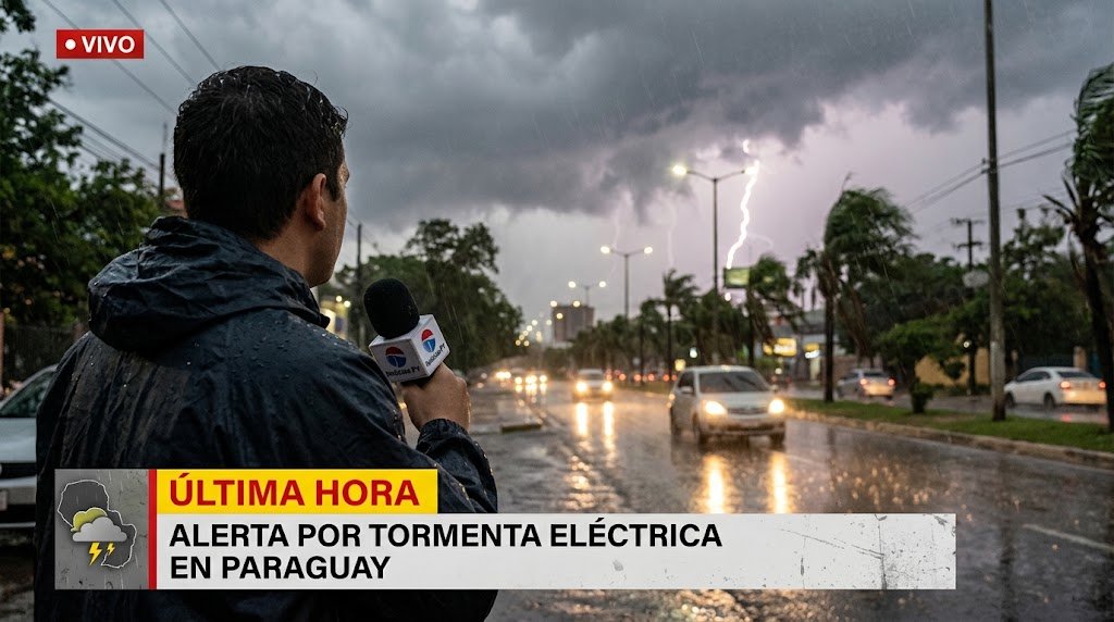 alerta por tormenta eléctrica